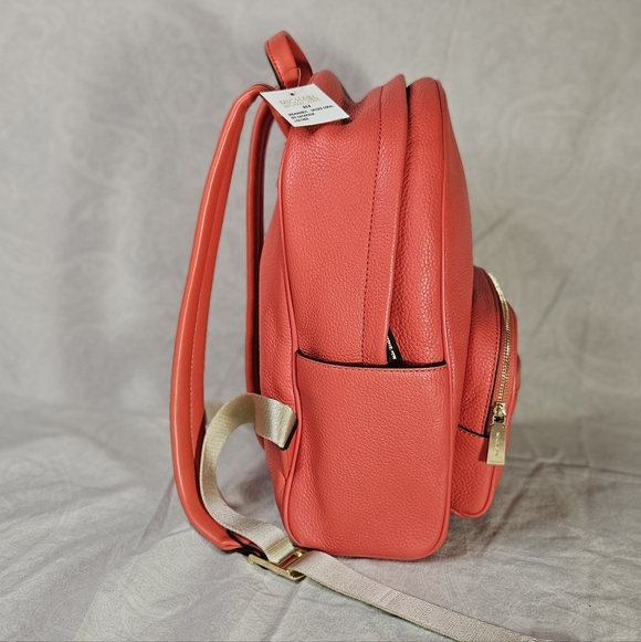 NWT Michael Kors Medium Pebbled Leather Backpack Spiced  display picture 1